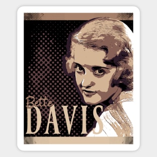 Bette Davis | Legend | Actres Sticker